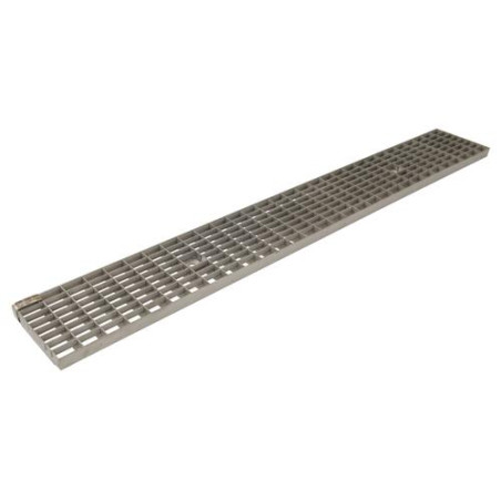 Grille cail. b125 inox 999 x 128