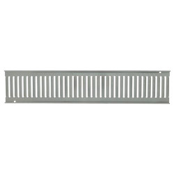 Grille inox, design passerelle, largeur intérieure 160, L. 1 m, A15