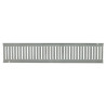 Grille inox, design passerelle, largeur intérieure 160, L. 1 m, A15