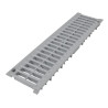 Grille pour caniveaux CONNECTO®, classe A15, largeur intérieure 100, gris clair