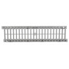 Grille pour caniveaux CONNECTO®, classe A15, largeur intérieure 100, gris clair