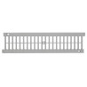 Grille pour caniveaux CONNECTO®, classe A15, largeur intérieure 100, gris clair