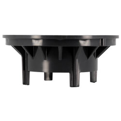 Grille siphon cour 15x15 s40/50/63 gris clair