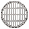 Grille Ø87 mm grise