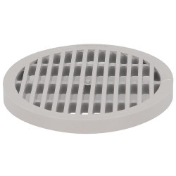 Grille Ø87 mm grise
