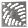 Grille inox mat 316l2b trou de fixation 10x10