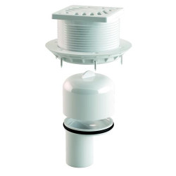 Kit grille pour siphon pmr revt. carrelage