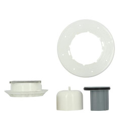 Kit grille pour siphon pmr sixpmr/carrelage