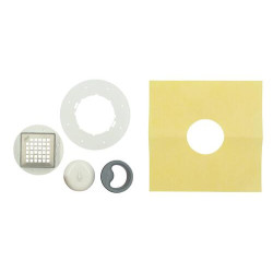 Kit grille pour siphon pmr sixpmr/carrelage