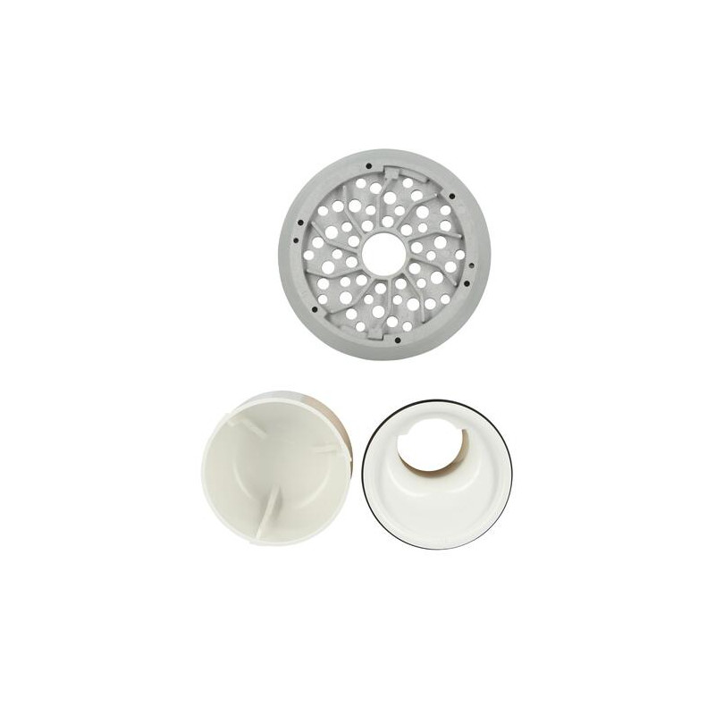 Kit grille siphon pmr rev carrelage aluminium