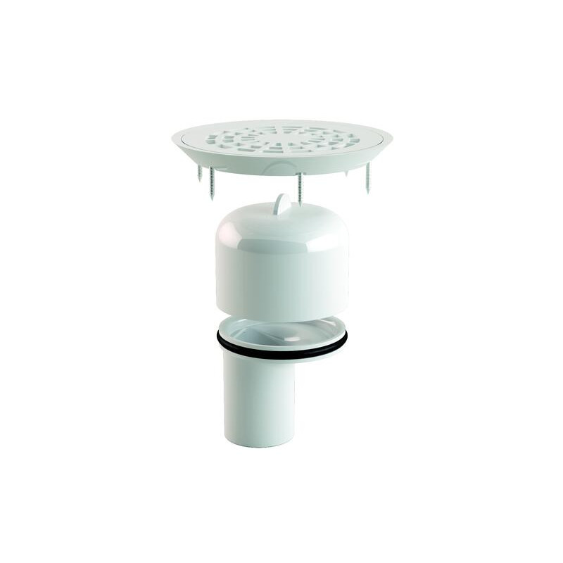 Kit grille pour siphon pmr revt. PVC