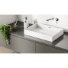 Mitigeur lavabo encastré 2 trous mural RUBY