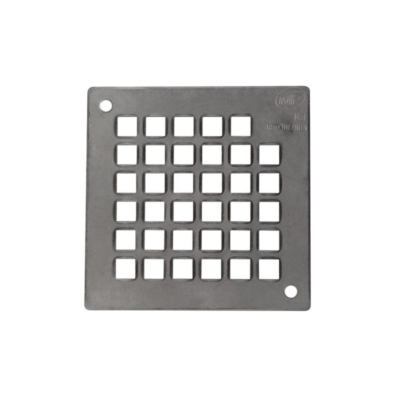 Grille inox 316 10x10 verrouillable "runner"
