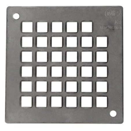 Grille inox 316 10x10 verrouillable "runner"