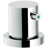 Inverseur pour baignoire 2 voies - rond chromé