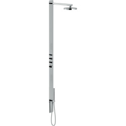 Colonne de douche thermostatique ronde chromé