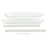 Kit aerau/acoustique men.mod45 dne39 blanc
