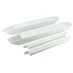 Kit aerau/acoustique men.mod45 dne42 blanc