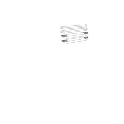 Kit aerau/acoustique men.mod45 dne42 blanc