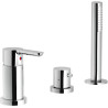 Batterie 3 trous bord baignoire ABC