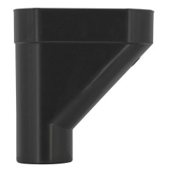 Jambonneau TECHTAN®, descente de gouttière Ø 100, LG29 et LG33, graphite