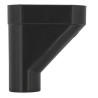 Jambonneau TECHTAN®, descente de gouttière Ø 100, LG29 et LG33, graphite
