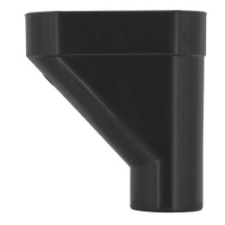 Jambonneau TECHTAN®, descente de gouttière Ø 100, LG29 et LG33, graphite