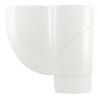 Jambonneau OVATION® en TECHTAN®, Ø 105x76, pour tube ovoïde 105x76, LG38, blanc