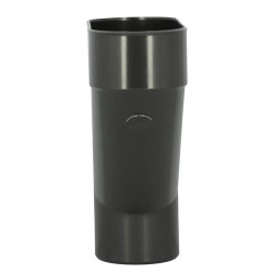 Jambonneau esthétique en TECHTAN®, Ø 80, pour tube de descente Ø 80, graphite