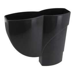 Jambonneau OVATION® en TECHTAN®, Ø 90x56, pour tube ovoïde, LG28, anthracite