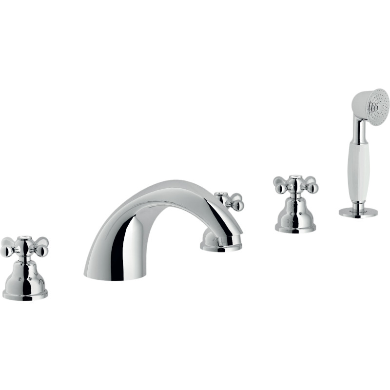 Kit mélangeur baignoire 5 trous GRAZIA