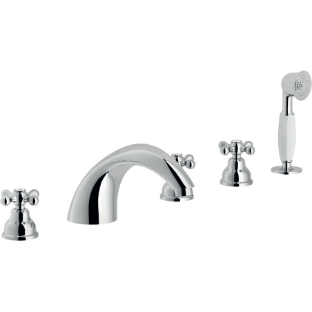 Kit mélangeur baignoire 5 trous GRAZIA