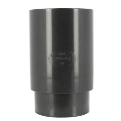 Manchon en TECHTAN®, Ø 80, Femelle-femelle, pour tube de descente Ø 80, graphite