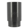 Manchon en TECHTAN®, Ø 80, Femelle-femelle, pour tube de descente Ø 80, graphite