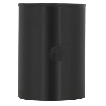Manchon double femelle TECHTAN®, descente de gouttière Ø 100, graphite