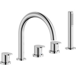 Batterie 5 trous bord baignoire UP