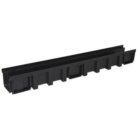 1m caniveau largeur 130 noir vrac