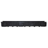 1m caniveau largeur 130 noir vrac