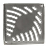 Kit gril+vis siphon 15x15 inox verrouillable
