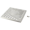 Kit gril+vis siphon 15x15 inox verrouillable