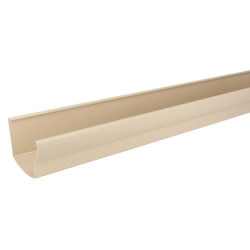Profilé de gouttière OVATION® en TECHTAN®, sable, longueur 2 m