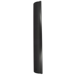 Profilé VODALIS® en TECHTAN®, gouttière demi-ronde à coller LG29, 4 m, graphite