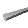 Profilé VODALIS® en TECHTAN®, gouttière demi-ronde à coller LG29, 4 m, graphite