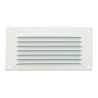 Grille alu.blanc m.10x20
