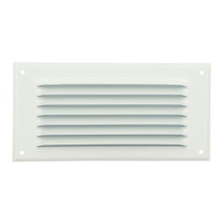 Grille alu.blanc m.10x20