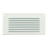 Grille alu.blanc m.10x20