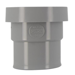 Manchette à joint, Ø 50, Femelle-femelle, pour sortie appareil sanitaire, Ø int. 50
