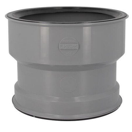 Manchette adapt.PVC/fibre ciment Ø200