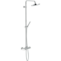 Colonne de douche mécanique douchette monojet et pomme de tête Ø 200 YOYO