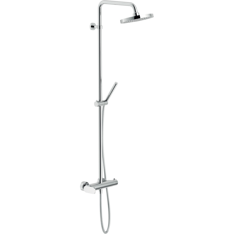 Colonne de douche mécanique douchette monojet et pomme de tête Ø 200 YOYO
